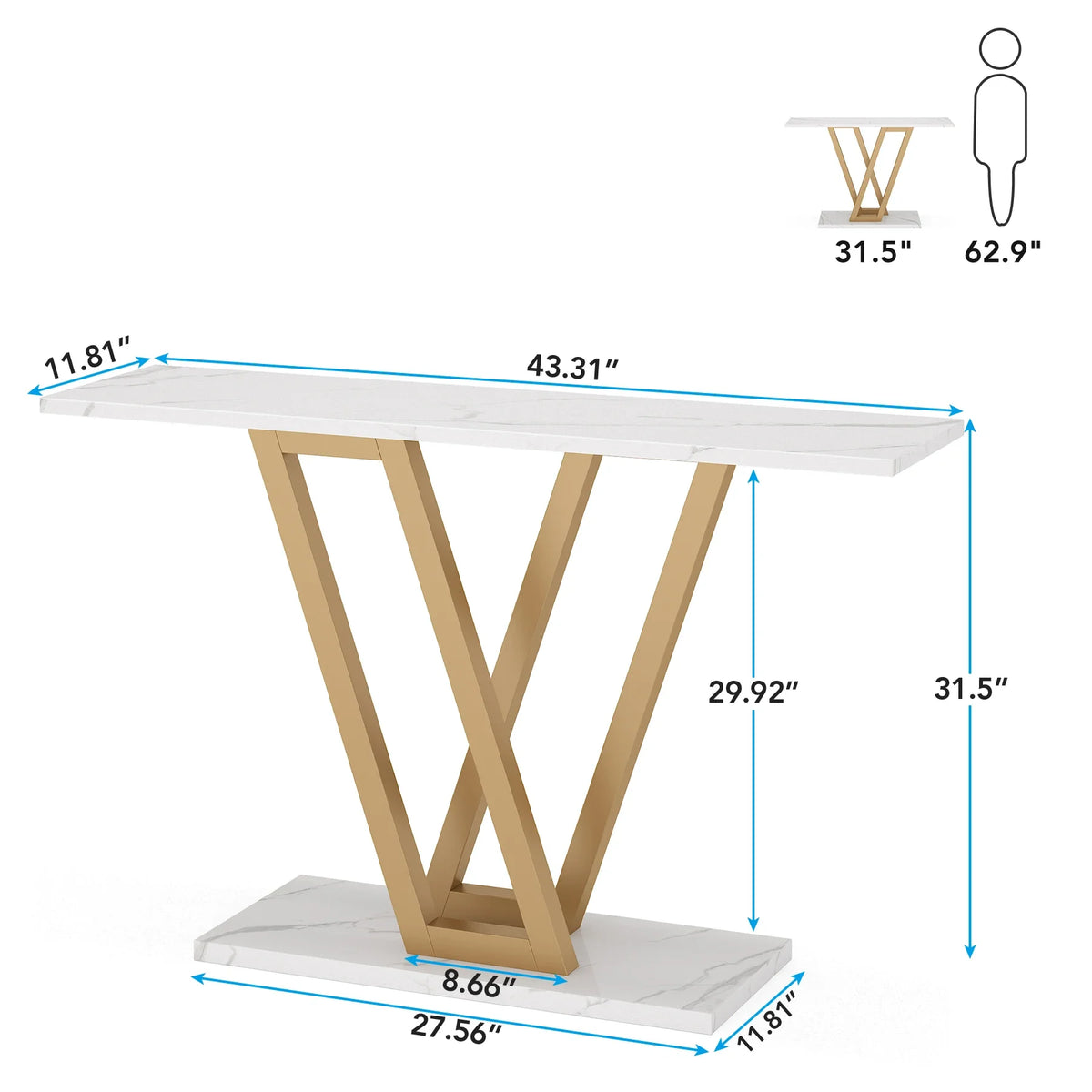 Console industrielle de 43 pouces