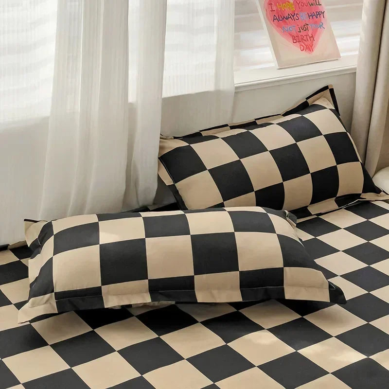 Sábana encimera de algodón estampado