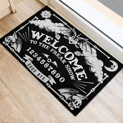 Felpudo de bienvenida gótico antideslizante