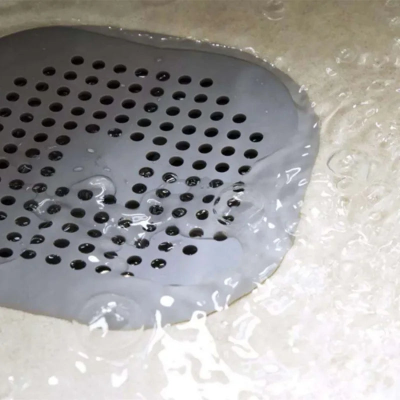 Filtre à cheveux en silicone pour évacuation