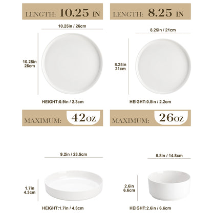 Vajilla de porcelana