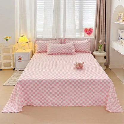 Sábana encimera de algodón estampado
