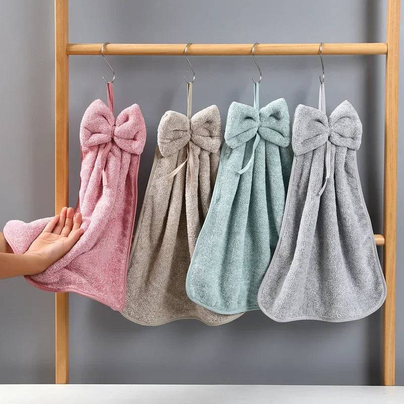 2-Pack Bow Hand Towels