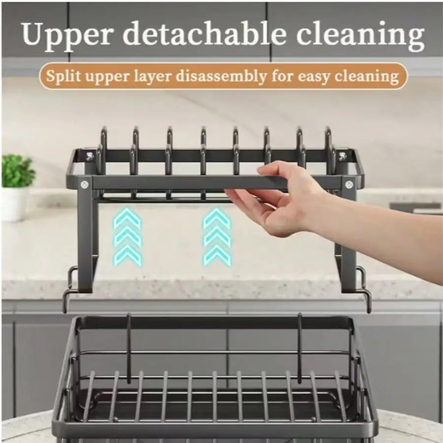 2-Tier Dish Drying Rack
