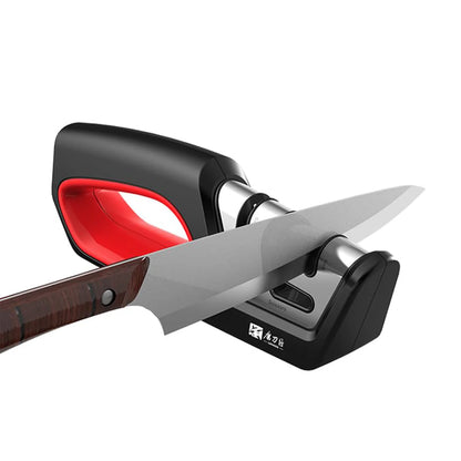 Afilador 4 en 1 para cuchillos y tijeras de cocina