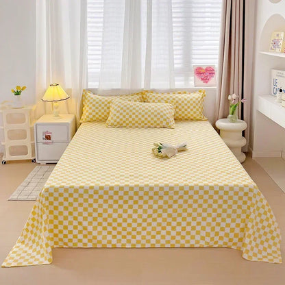 Sábana encimera de algodón estampado