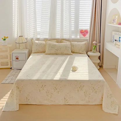 Sábana encimera de algodón estampado
