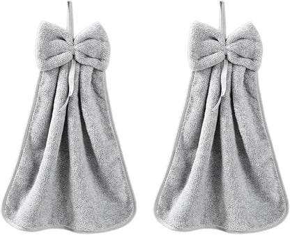 2-Pack Bow Hand Towels