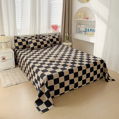 Sábana encimera de algodón estampado