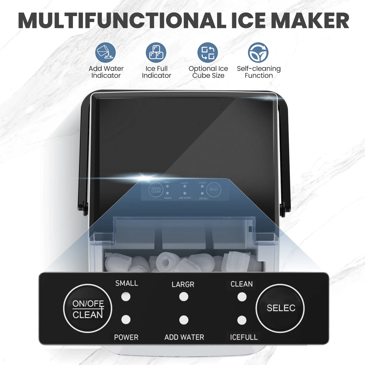 Portable Countertop Ice Maker