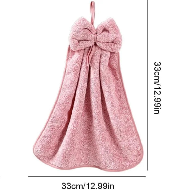 2-Pack Bow Hand Towels