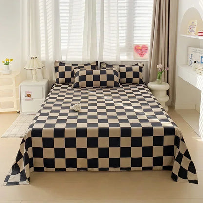 Sábana encimera de algodón estampado