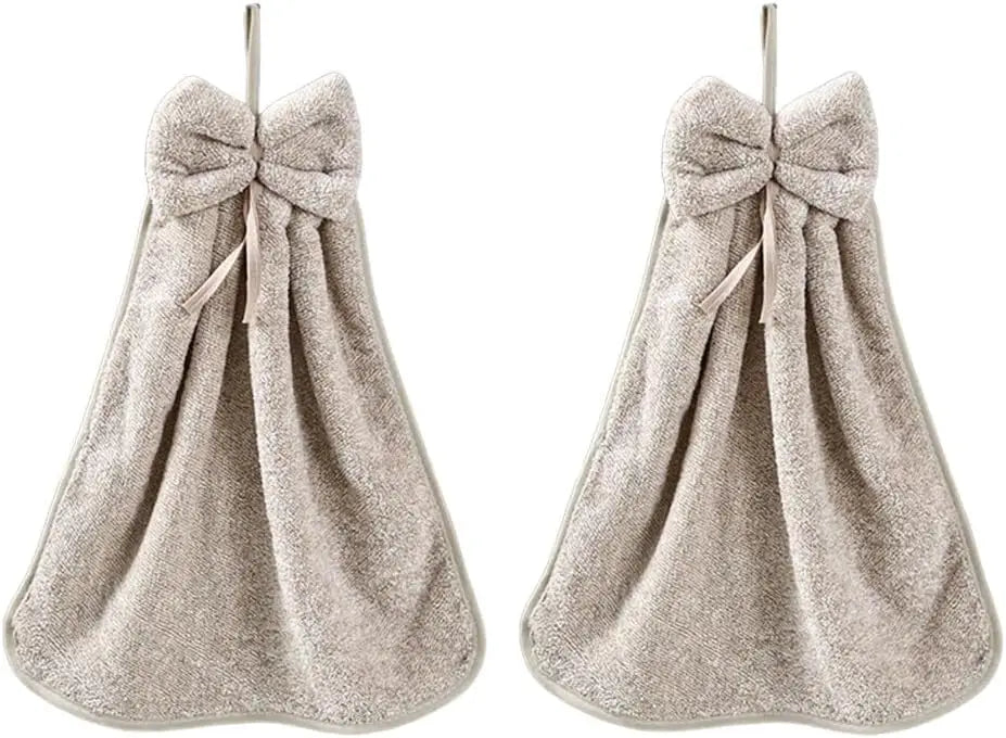 2-Pack Bow Hand Towels