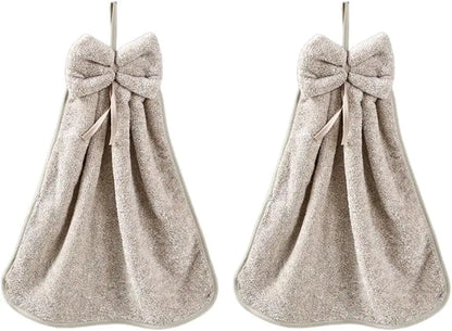 2-Pack Bow Hand Towels