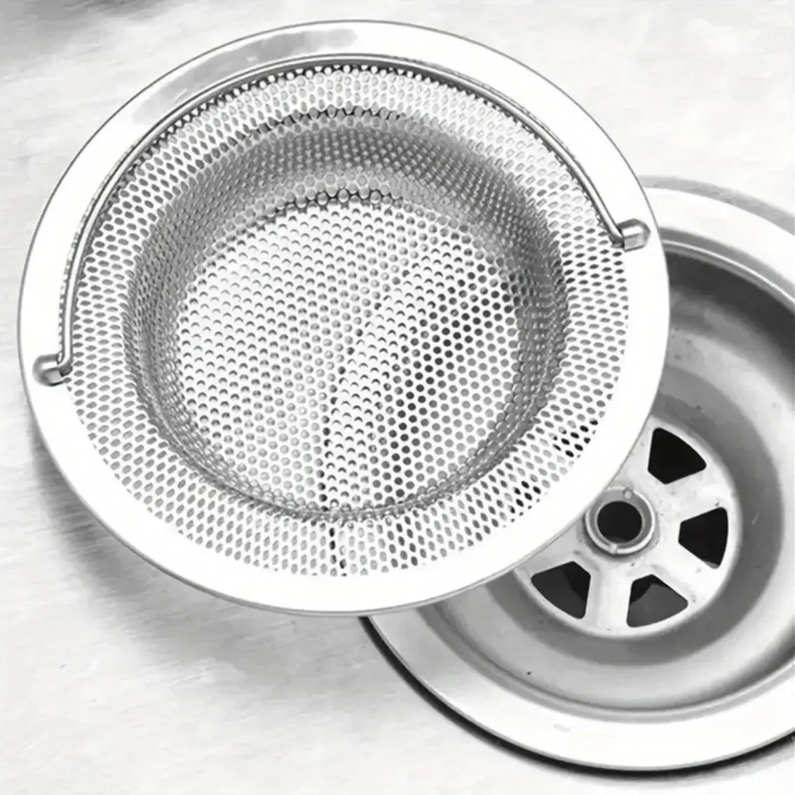 2-Pack Stainless Steel Sink Strainers