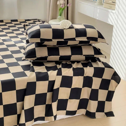 Sábana encimera de algodón estampado