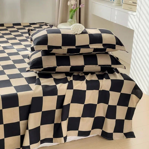 Sábana encimera de algodón estampado
