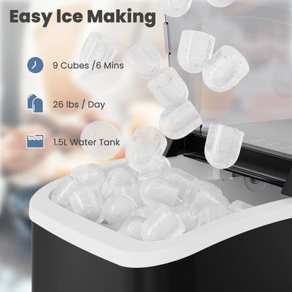 Portable Countertop Ice Maker