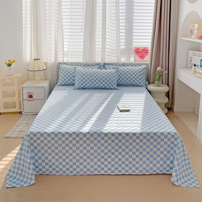 Sábana encimera de algodón estampado