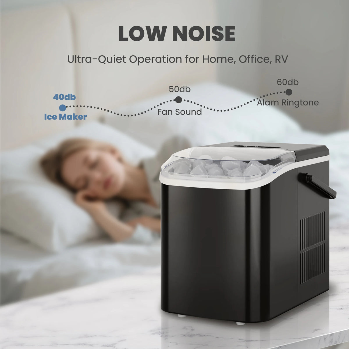 Portable Countertop Ice Maker