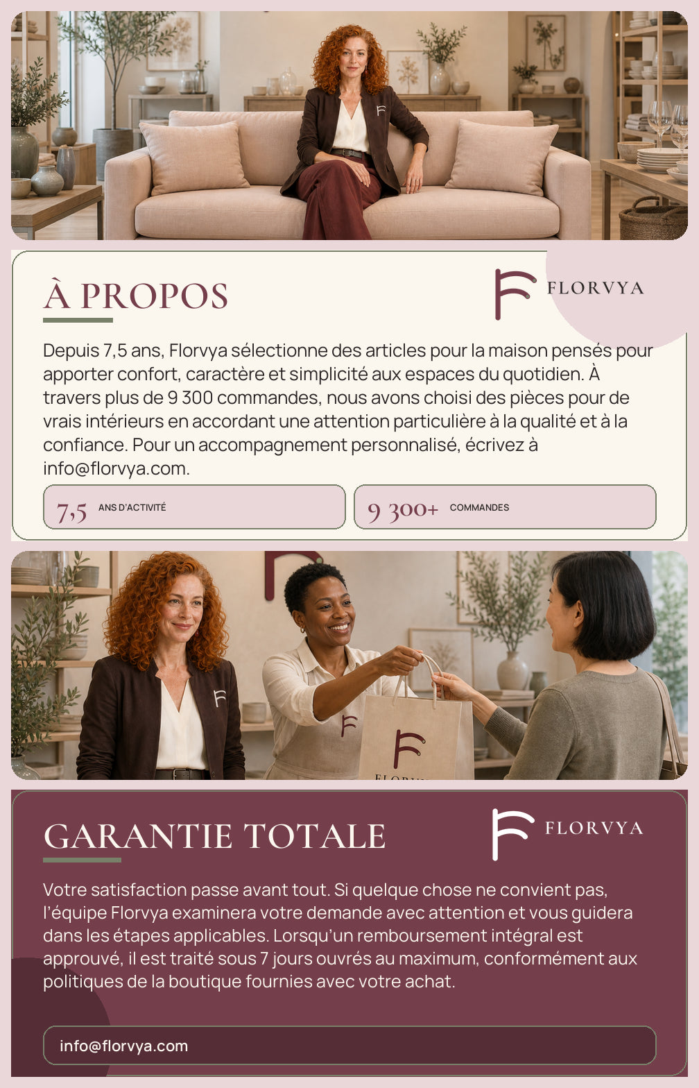 Florvya institutional banner — FR mobile