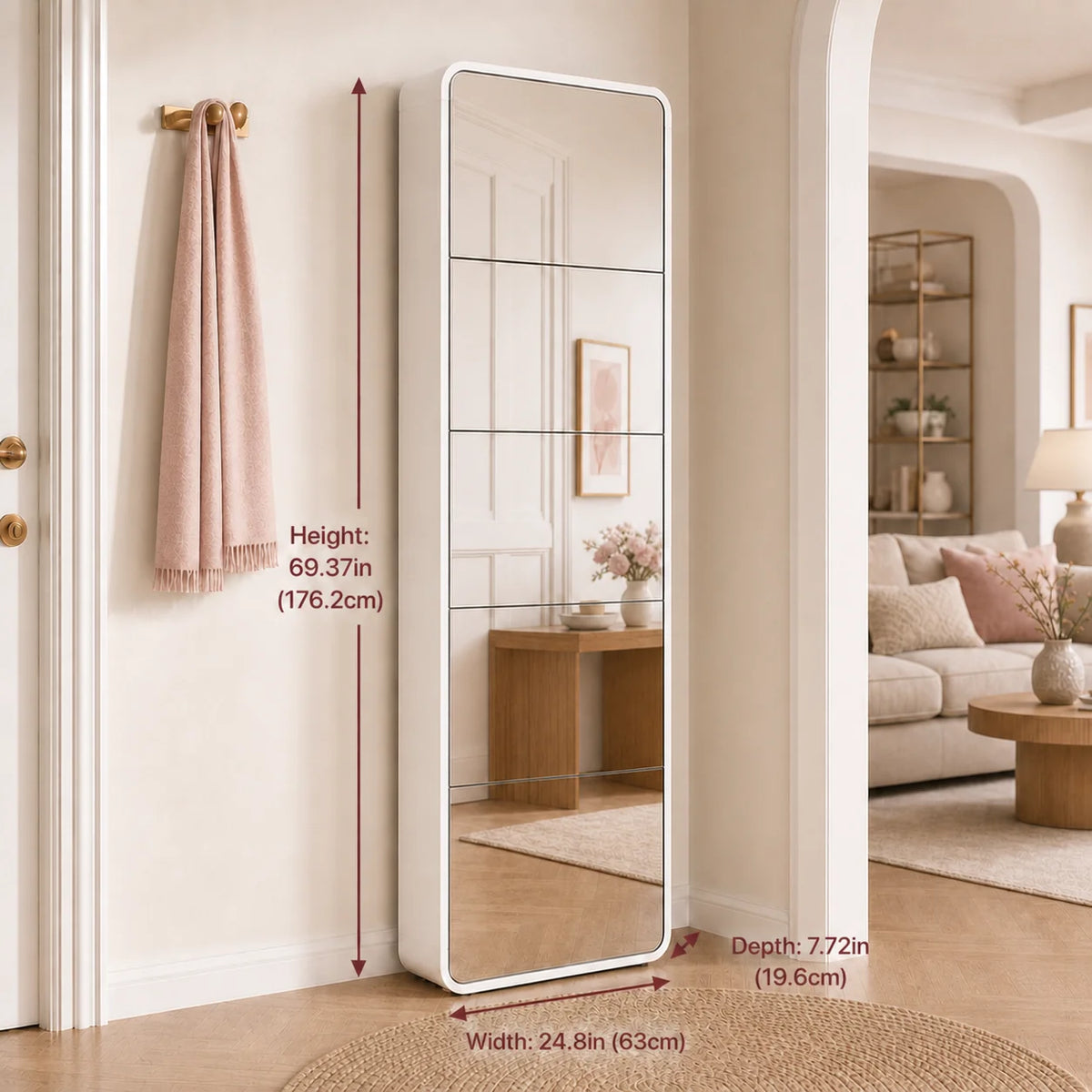 Florvya contract role:general internal dimensions