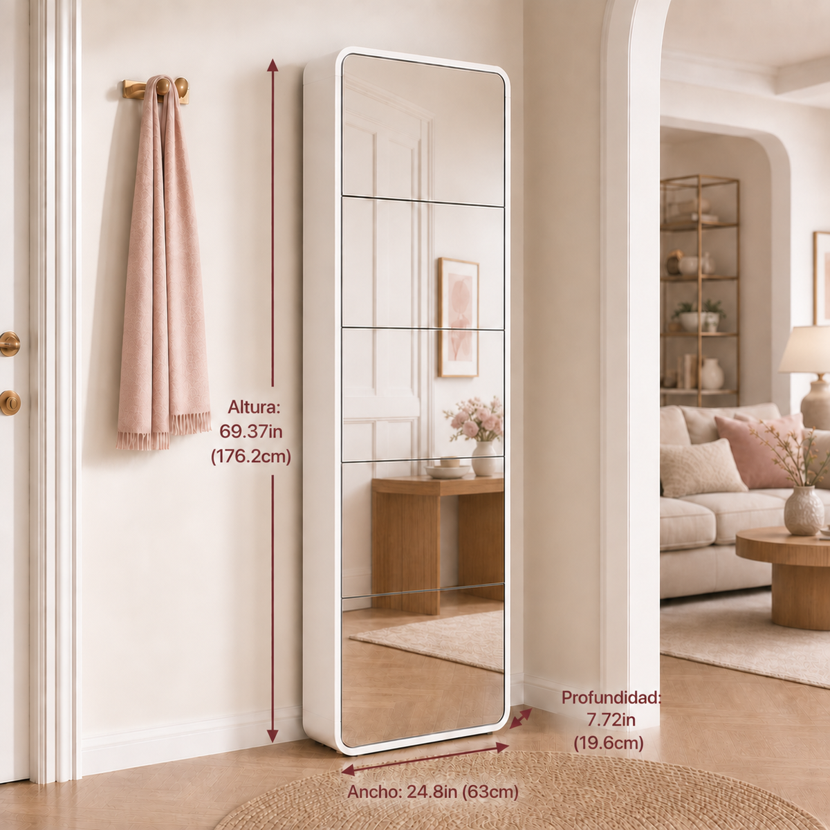 Florvya Liora gallery dimensions — ES